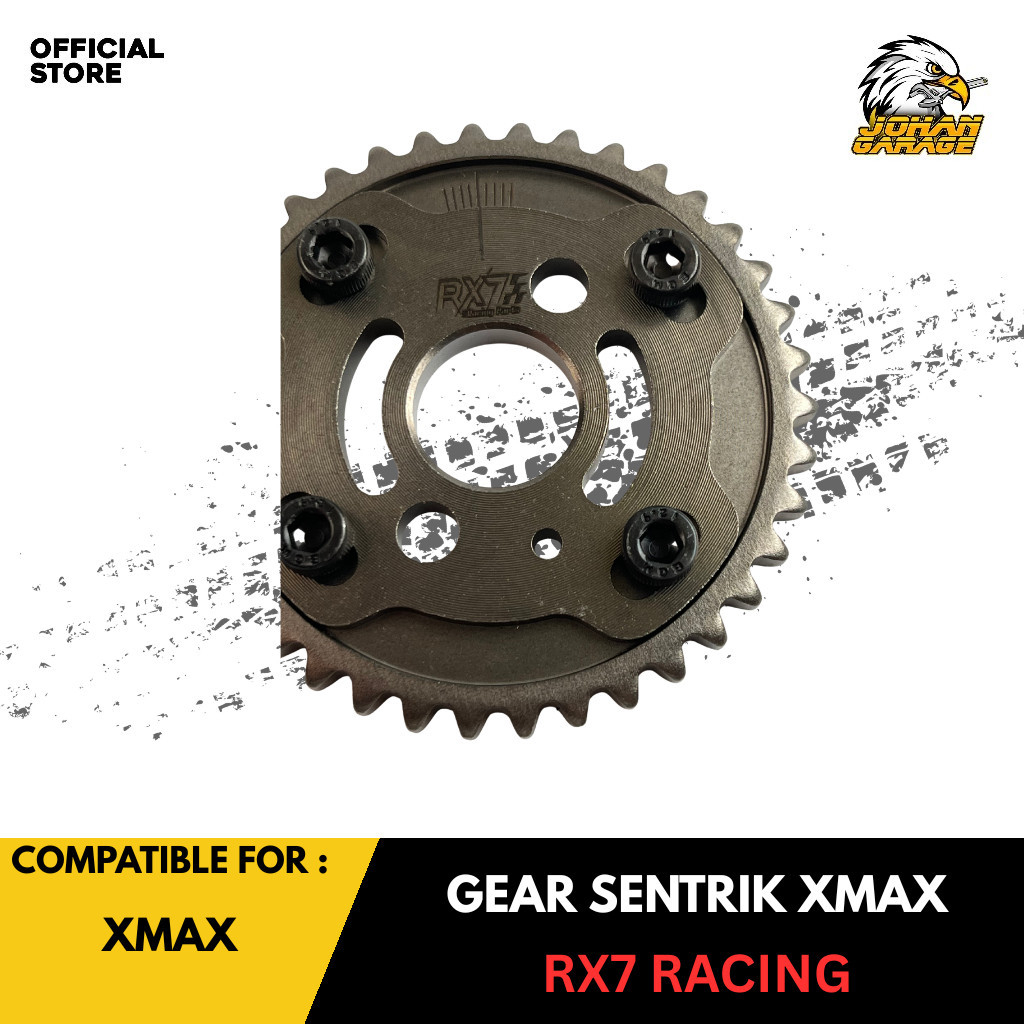 RX7 RACING GEAR SENTRIK XMAX JOHAN GARAGE