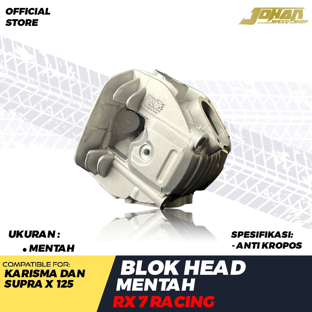 RX7 RACING HEAD MENTAH KARISMA