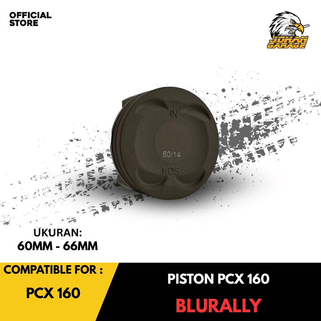 Piston PCX 160 Blurally 66mm Std Comp Johan Garage