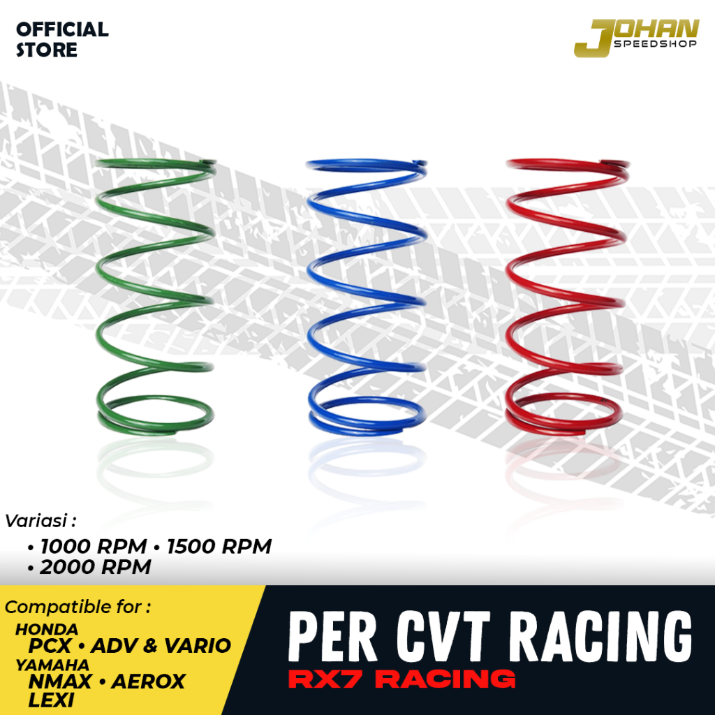 RX7 RACING PER CVT PCX 1800 RPM